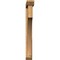 Ekena Millwork Westlake Slat Smooth Bracket w/ Offset Brace, Western Red Cedar, 5 1/2"W x 42"D x 48"H BKT0604X42X48WTL06SWR - alternate 3